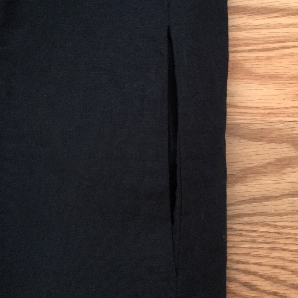 NWOT Madewell Blk Cotton Embroidered Dress. Sz XS. - Picture 5 of 7